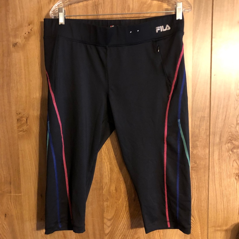 Cropped running pants